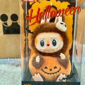 The Monster Pop Mart Halloween Sitting Pumpkin Labubu - New in Box